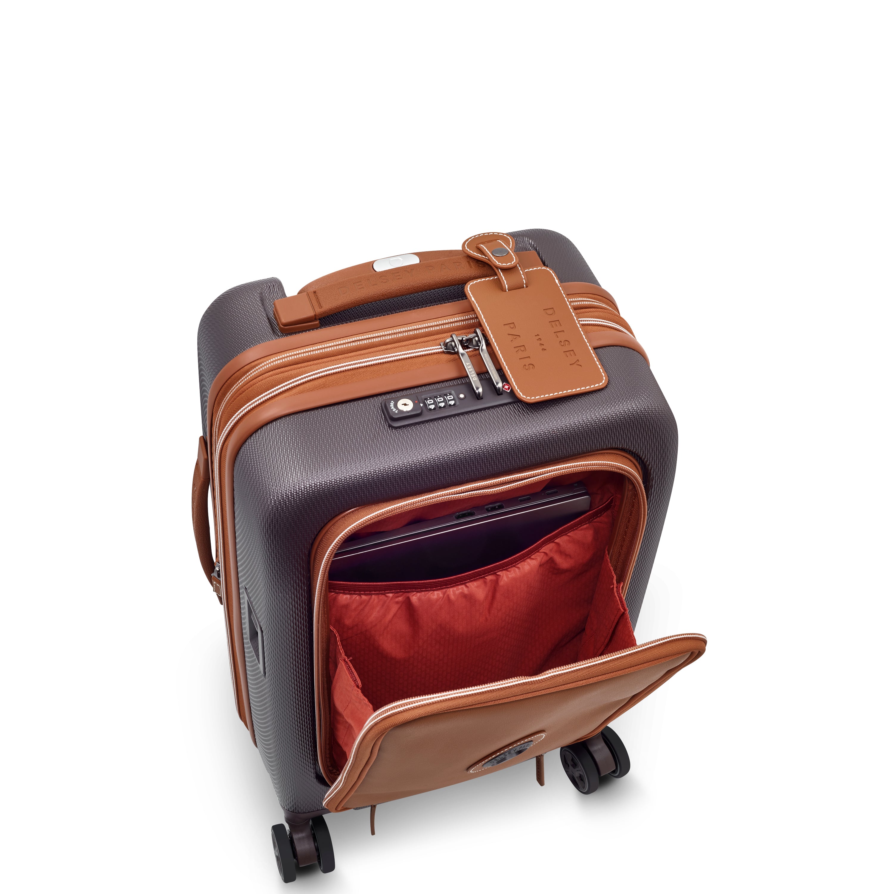 DELSEY Chatelet Air 2.0 Suitcase EXP Business (55cm Front Pocket)