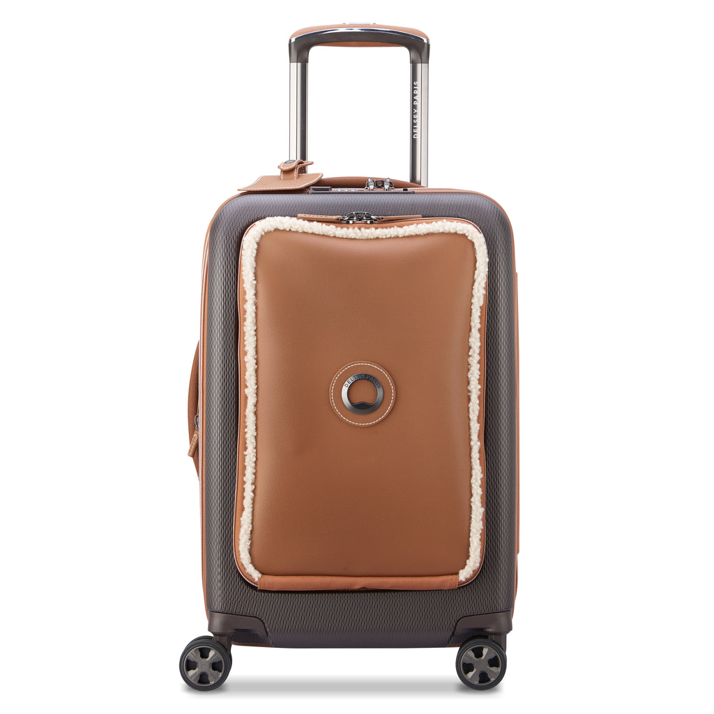 DELSEY Chatelet Air 2.0 Suitcase (55cm Front Pocket with Fur)