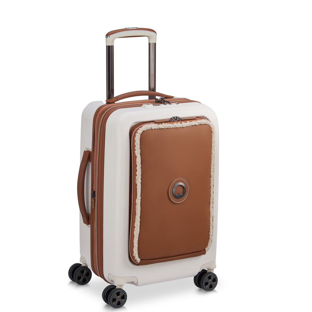 DELSEY Chatelet Air 2.0 Suitcase (55cm Front Pocket with Fur)