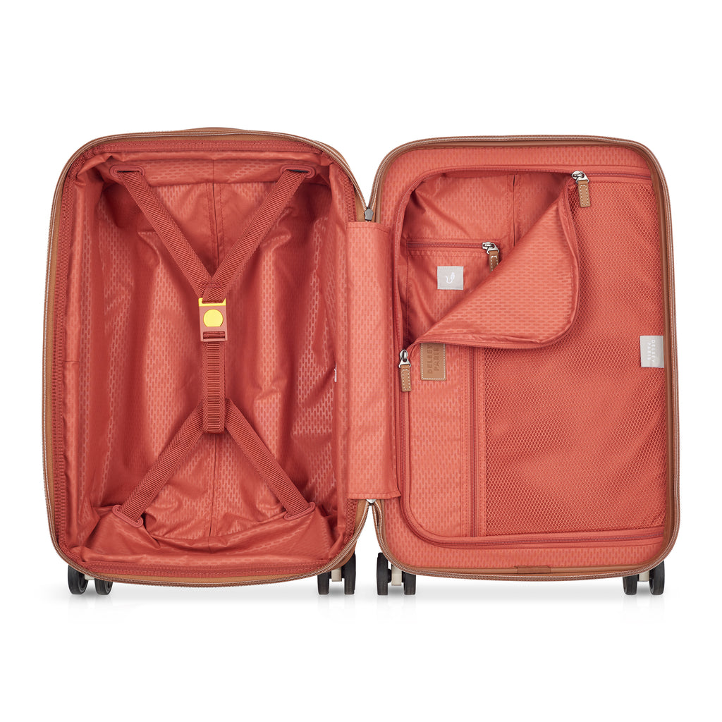 DELSEY Chatelet Air 2.0 Suitcase (55cm Front Pocket with Fur)