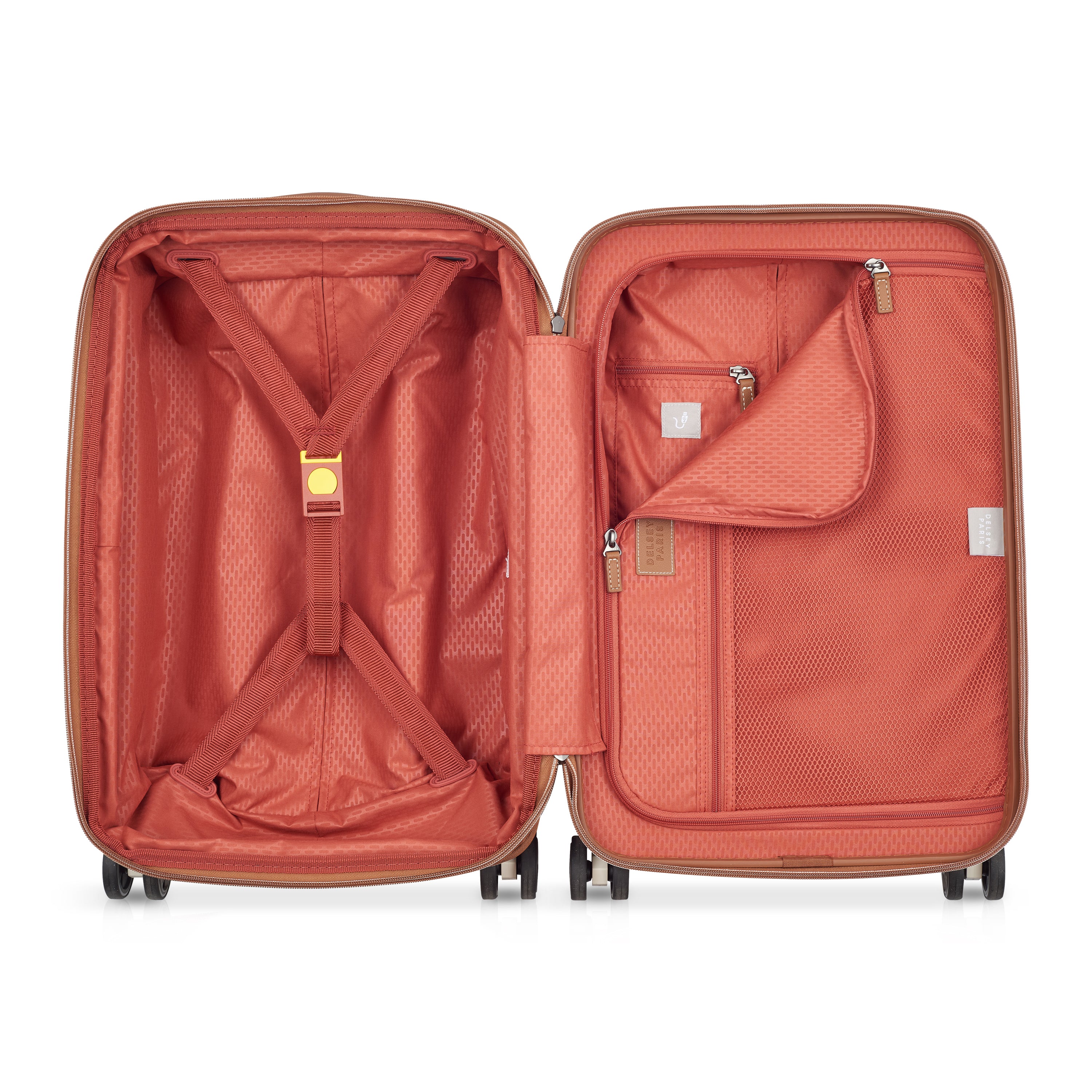 DELSEY Chatelet Air 2.0 Suitcase (55cm Front Pocket with Fur)