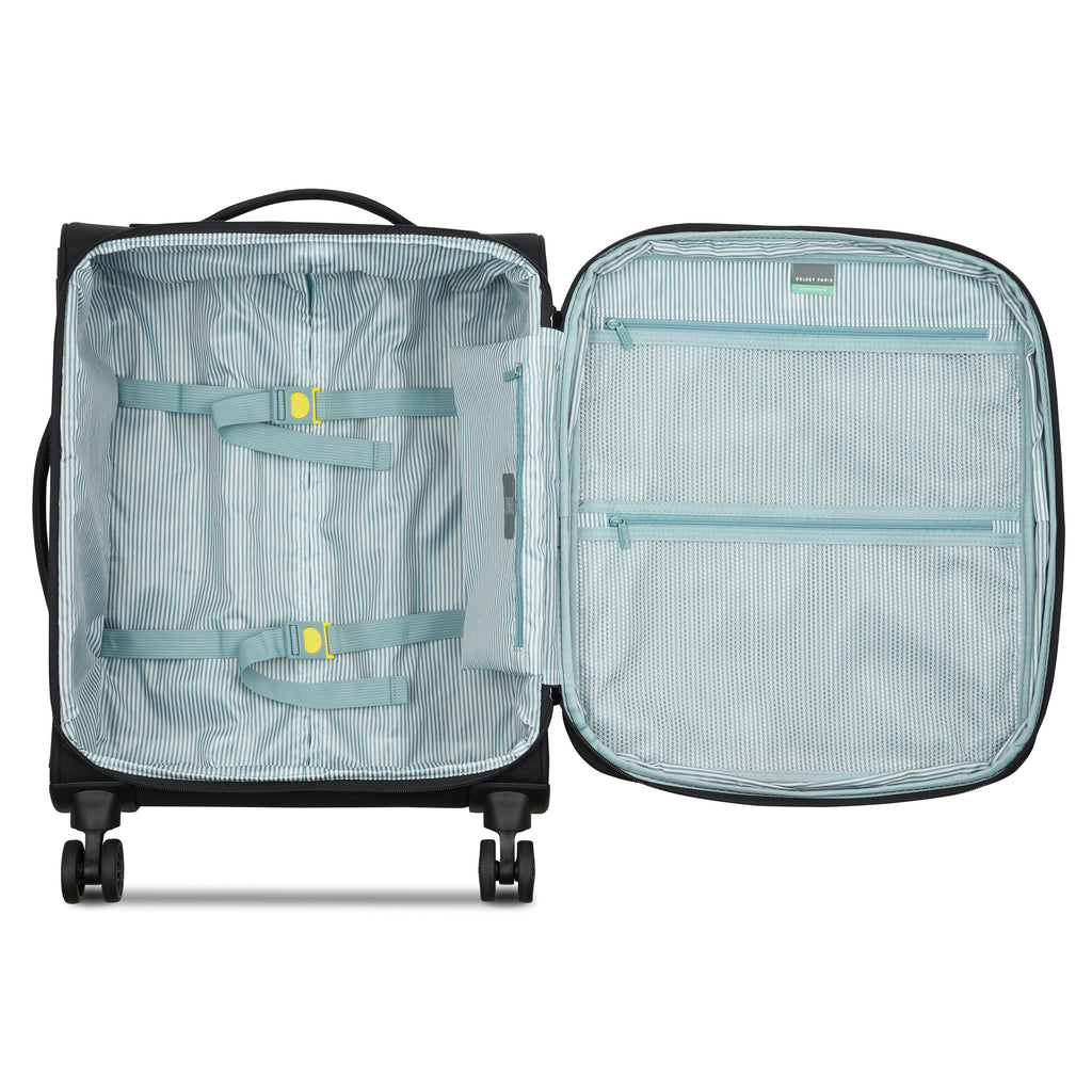 DELSEY Dita Cabin Suitcase Black (55cm)