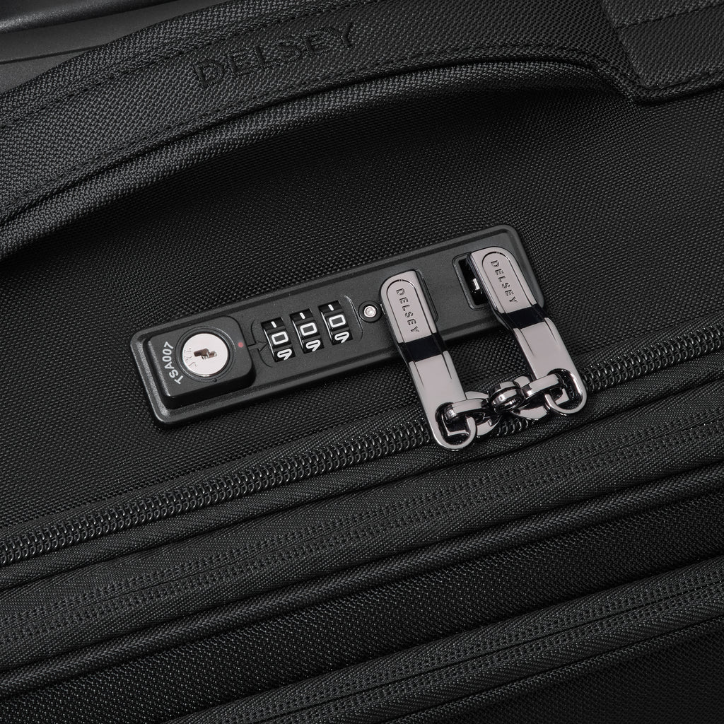 DELSEY Dita Cabin Suitcase Black (55cm)