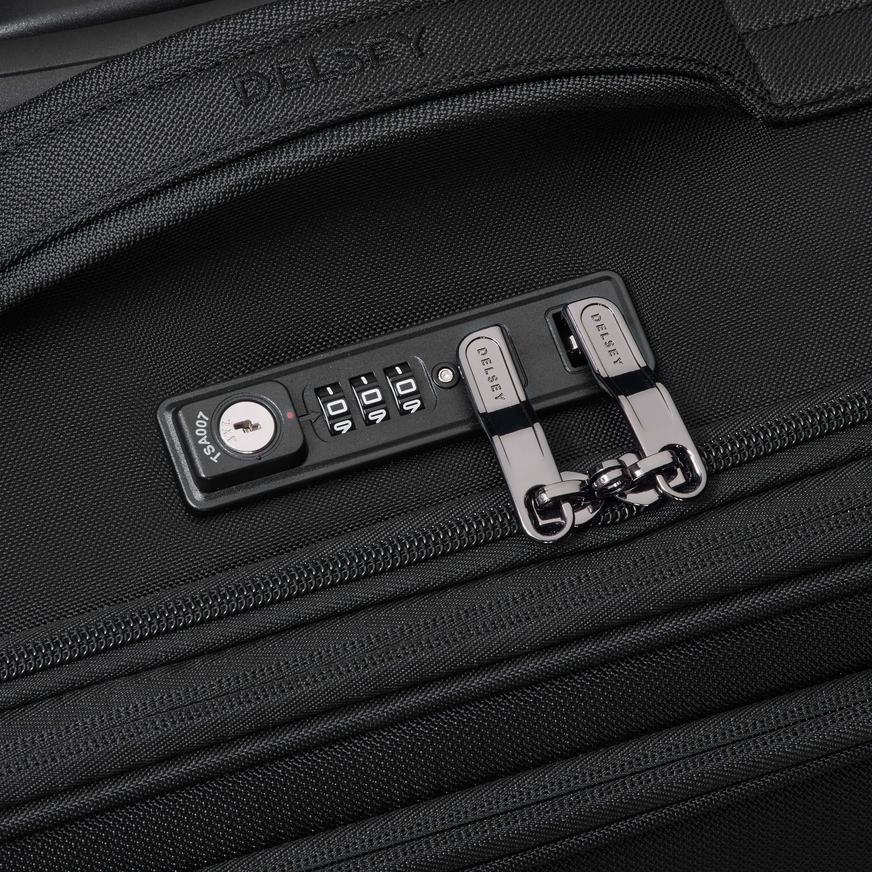 DELSEY Dita Cabin Suitcase Black (55cm)