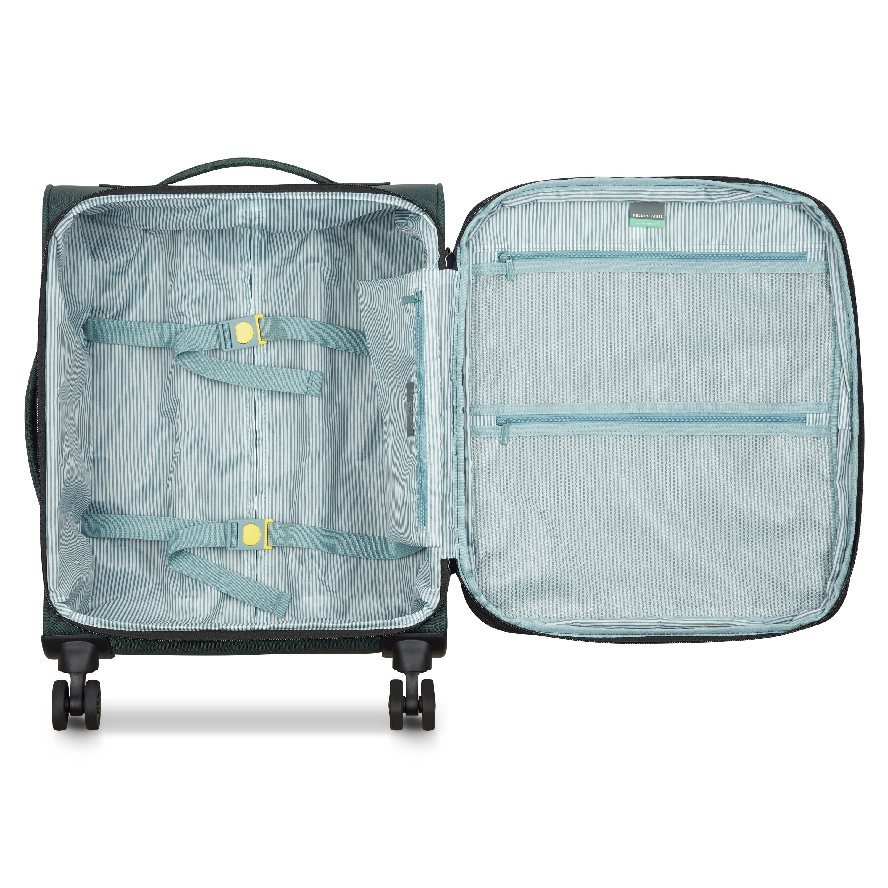 DELSEY Dita Cabin Suitcase Green (55cm)