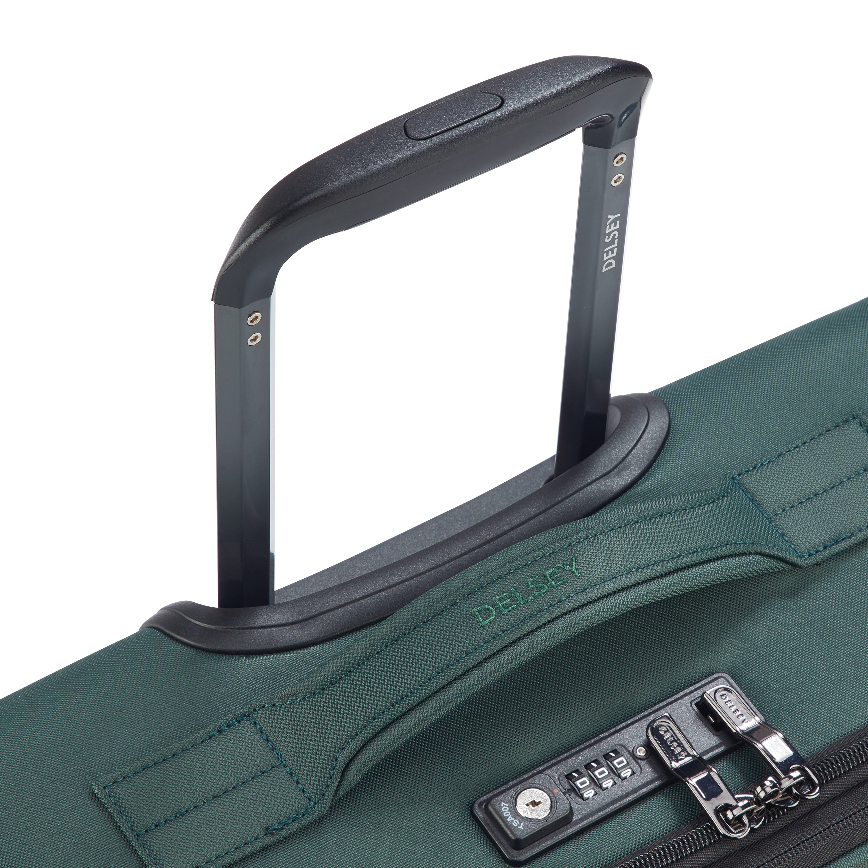 DELSEY Dita Cabin Suitcase Green (55cm)