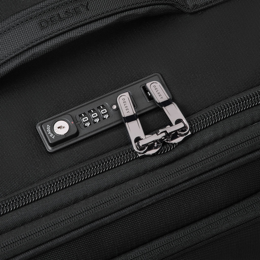 DELSEY Dita Medium Suitcase Black (69cm)