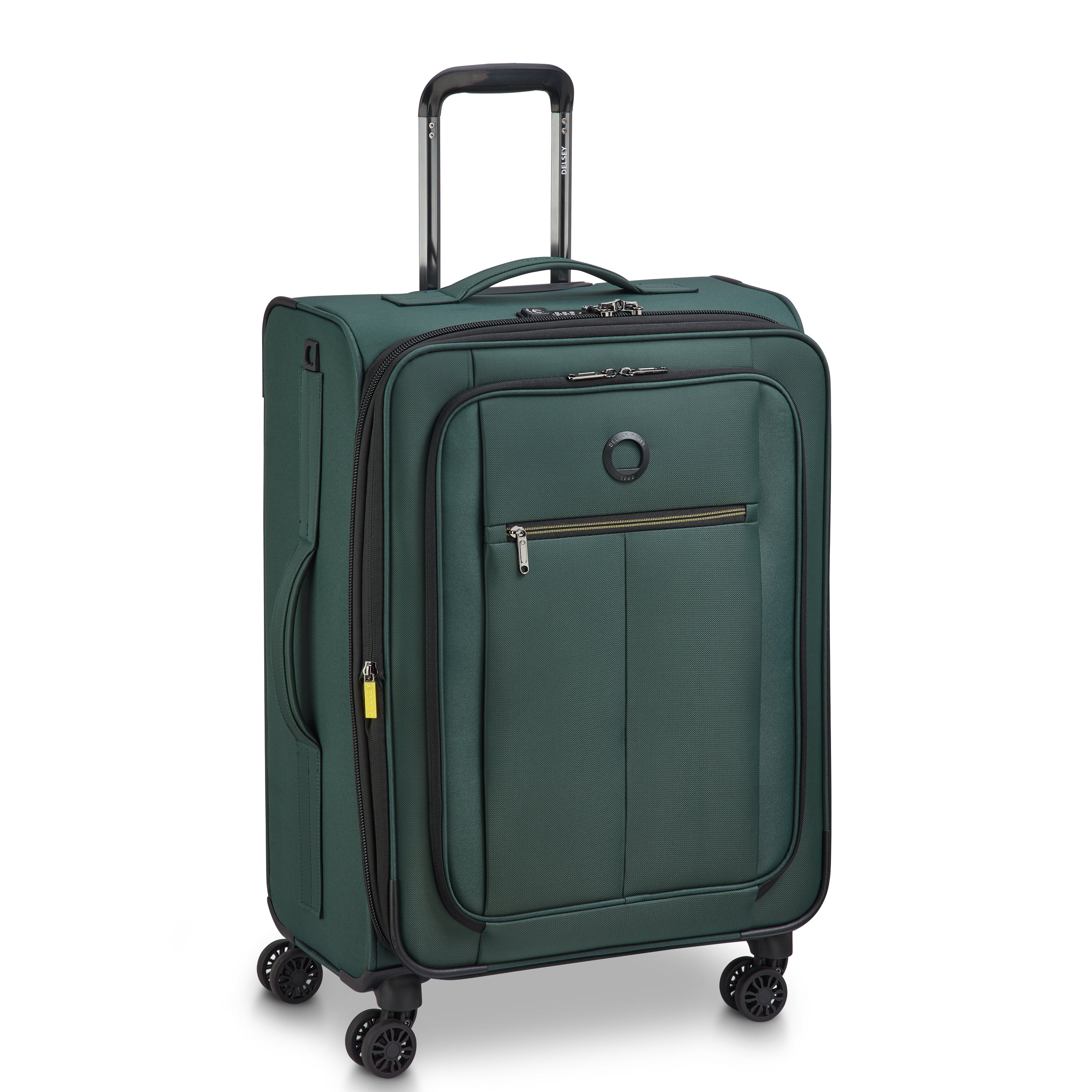 DELSEY Dita Medium Suitcase Green (69cm)