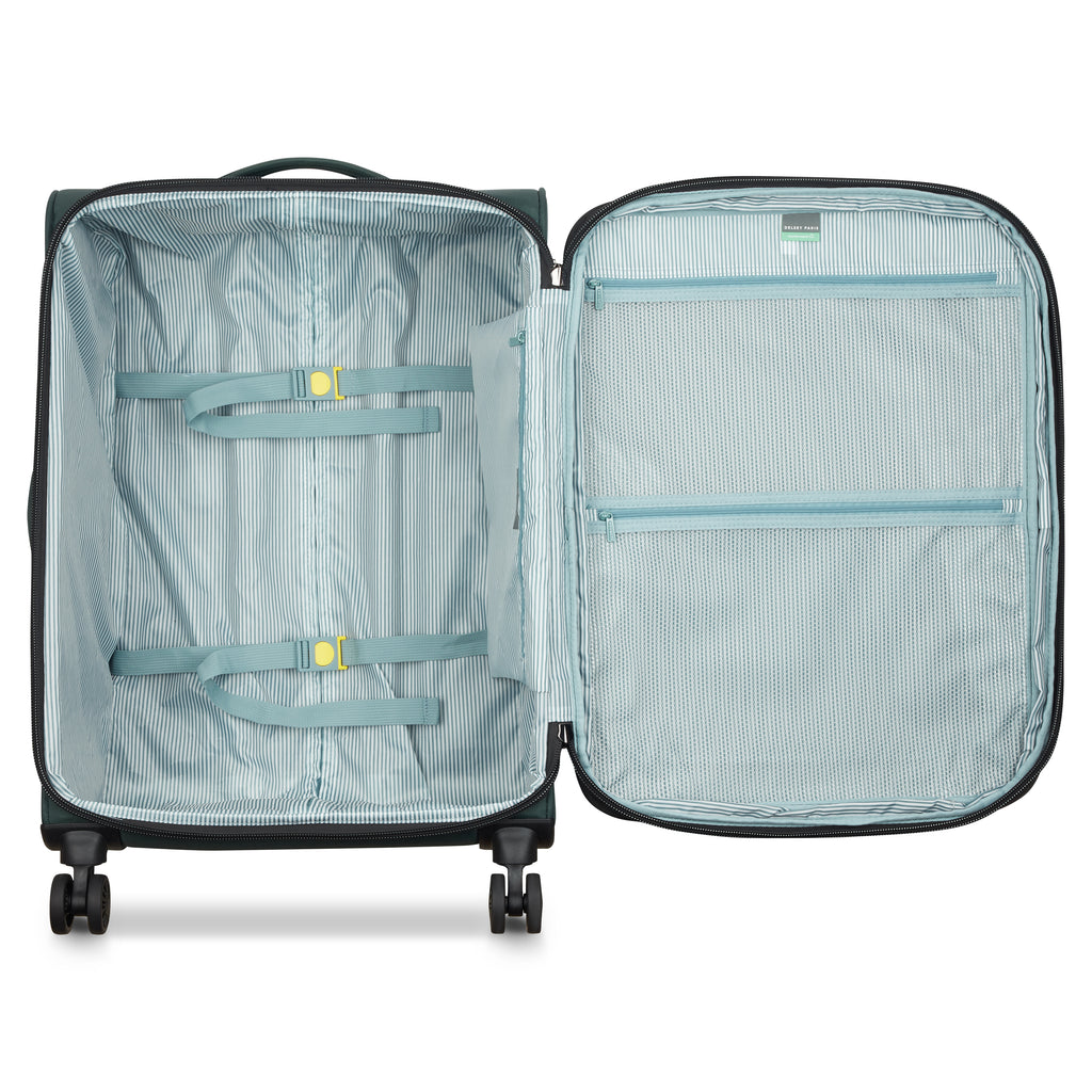 DELSEY Dita Medium Suitcase Green (69cm)