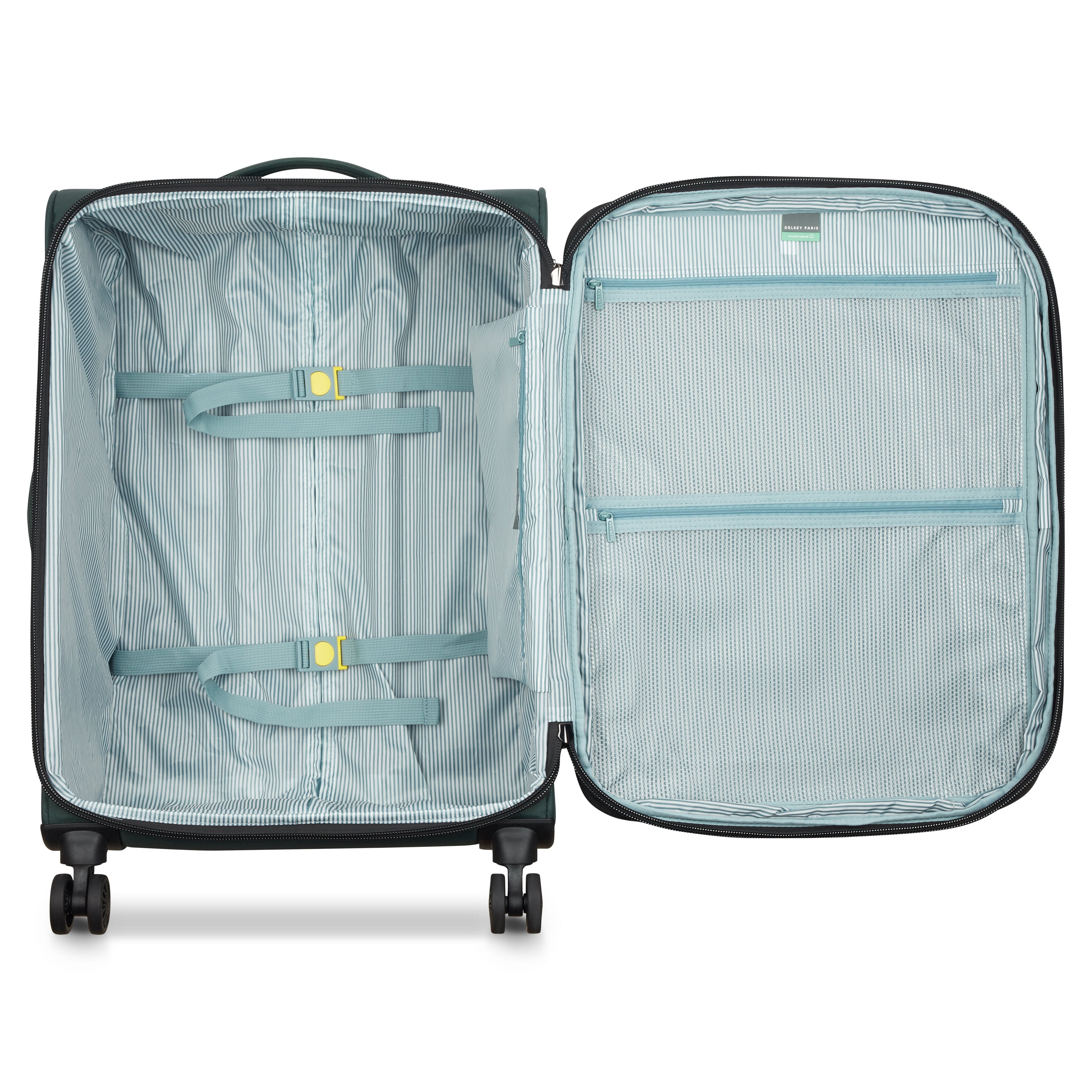 DELSEY Dita Medium Suitcase Green (69cm)