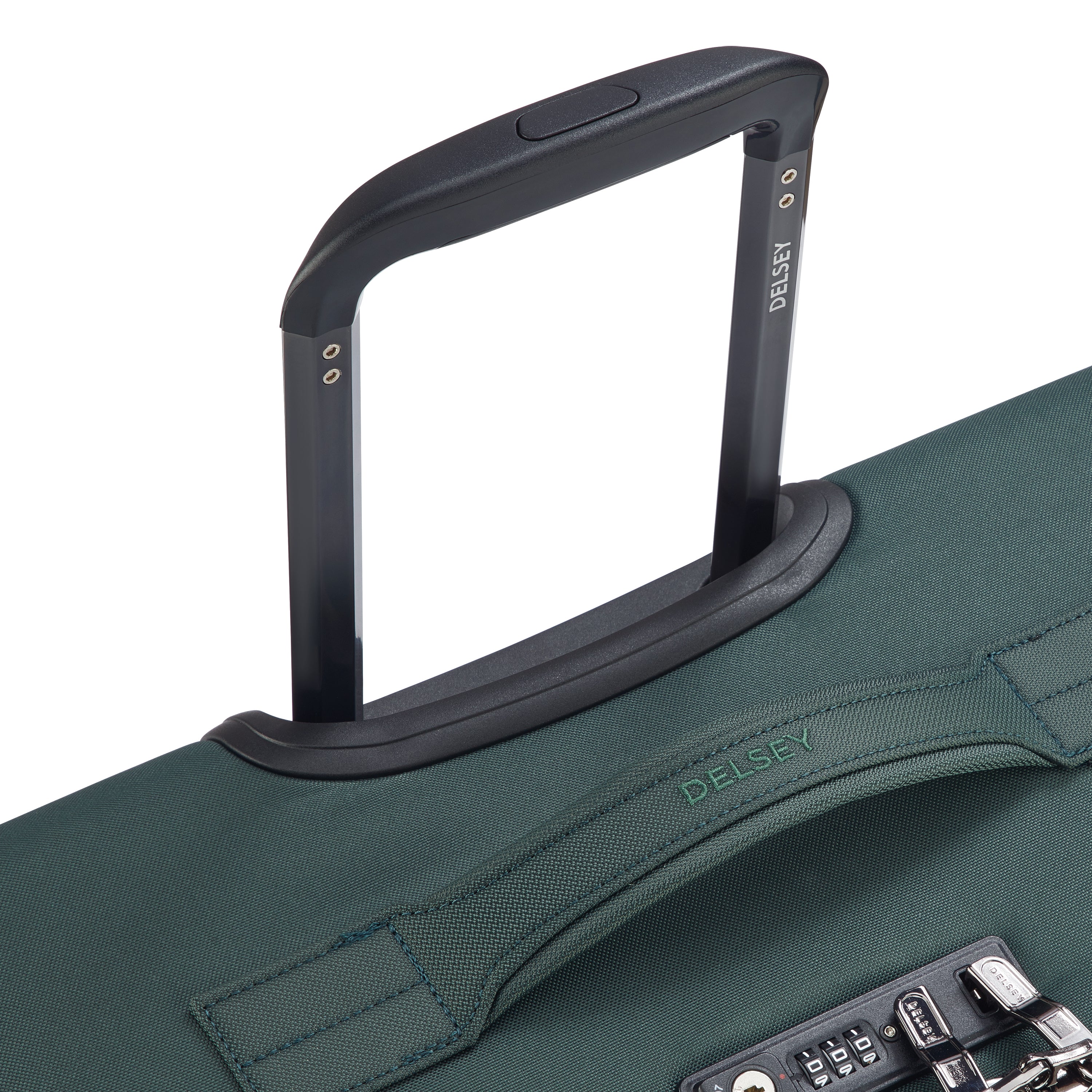 DELSEY Dita Medium Suitcase Green (69cm)