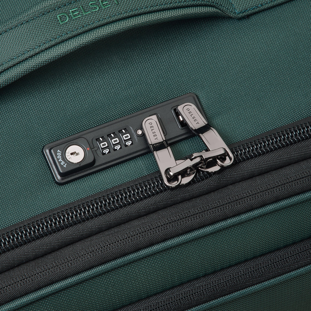DELSEY Dita Medium Suitcase Green (69cm)