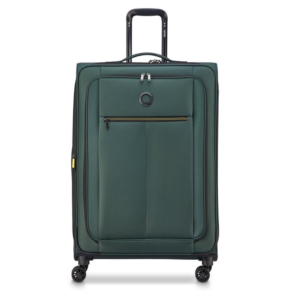 DELSEY Dita Large Suitcase Green (79cm)
